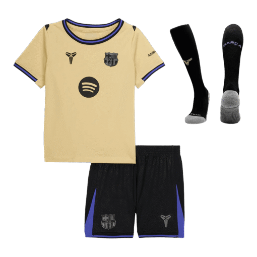 Kid_s_Barcelona_Away_Full_Kit_-_Jersey_Shorts_Socks_202526_1.png Kid's Barcelona Away Full Kit - Jersey+Shorts+Socks 2025/26