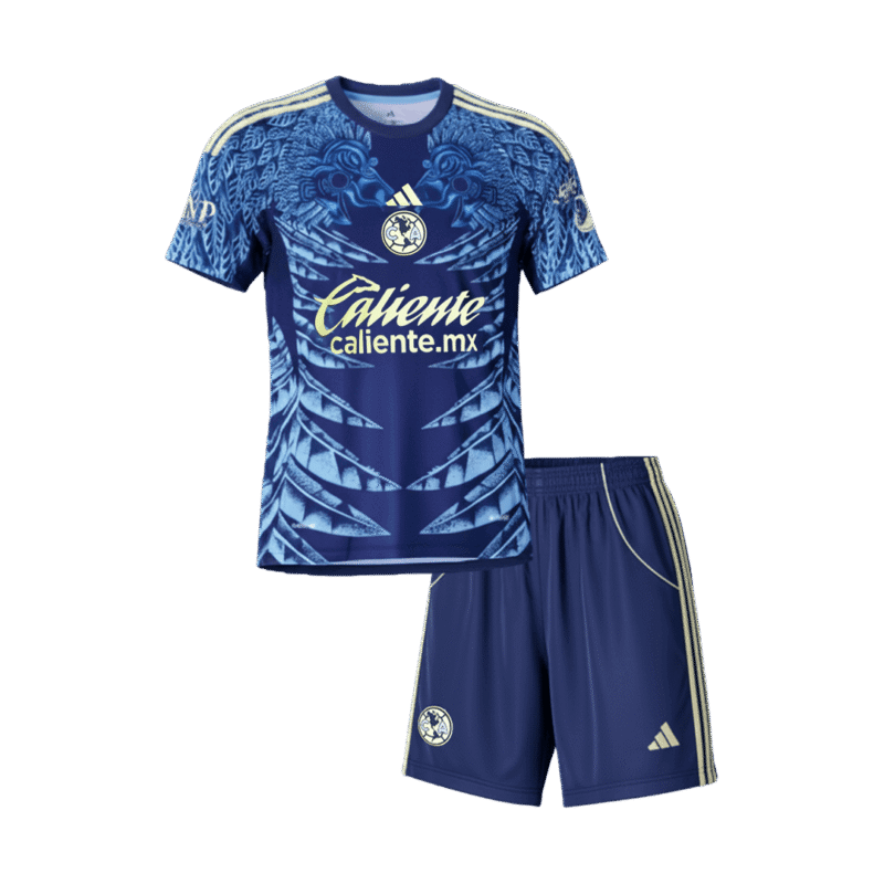 Kid_s_Club_America_Away_Kit_-_Jersey_Shorts_202526.png Kid's Club America Away Kit - Jersey+Shorts 2025/26