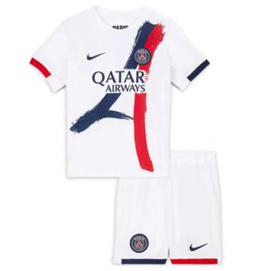 Kid_s_PSG_away_Jersey_Full_Kit_202526_1.jpg Kid's PSG Away Jersey Kit - Jersey+Shorts 2025/26