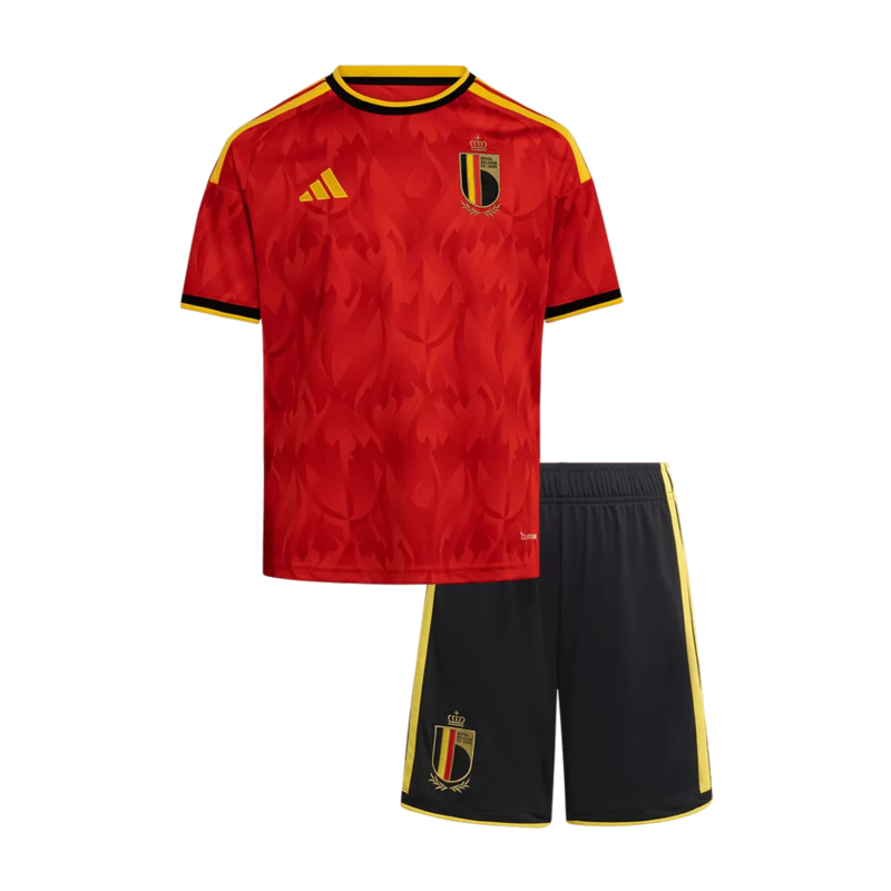 Kids_Belgium_Home_Jersey_Kit_202526.png Belgium Home Kid's Soccer Kit (Jersey+Shorts) 2026