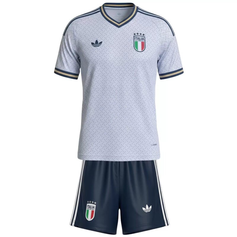 Kid's Italy Away Soccer Kit - Jersey+Shorts 2026