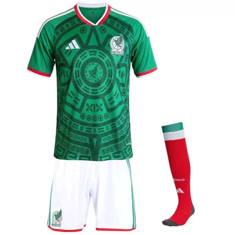 Mexico Home Kid's Full Soccer Kit 2026
