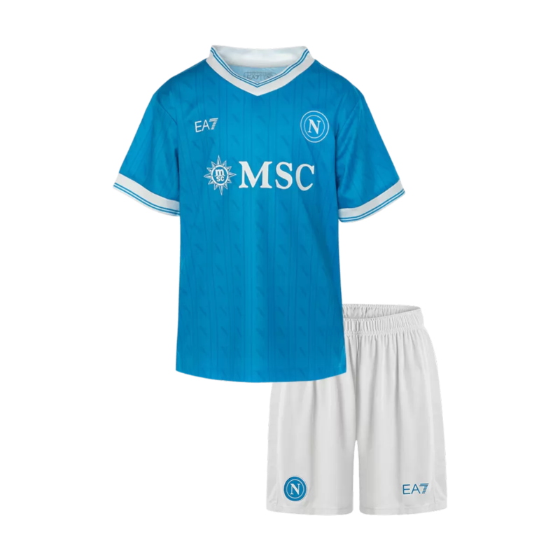 Kids_Napoli_Home_Jersey_Kit_202526.png Napoli Kid's Home Kit - Jersey+Shorts 2025/26