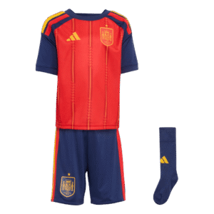 Kids_Spain_Home_Soccer_Jersey_2026_World_Cup_2.png Spain Kid's Home Full Kit - Jersey+Shorts+Socks 2025/26