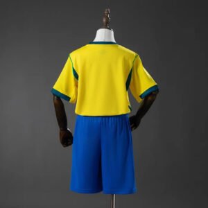 Kidsbrazil2026homejersey_2.jpg Kid's Brazil Home Soccer Kit 2026 World Cup - Jersey + Shorts