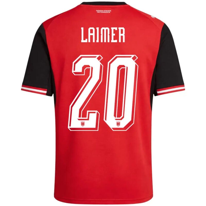 LAIMER20AustriaHomeJerseyWorldCup2026.jpg LAIMER #20 Austria Home Soccer Jersey 2026 World Cup