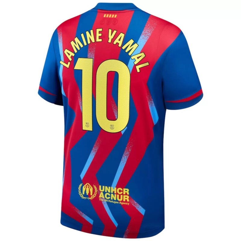 LAMINE YAMAL #10 Barcelona Fourth Away 'El Cl??sico' Jersey 2025/26