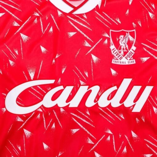 Liverpool 1989/91 Home Retro Soccer Jersey