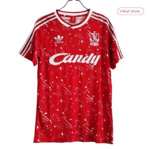 Liverpool 1989/91 Home Retro Soccer Jersey