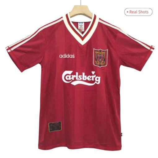 Liverpool 1995/96 Home Retro Soccer Jersey