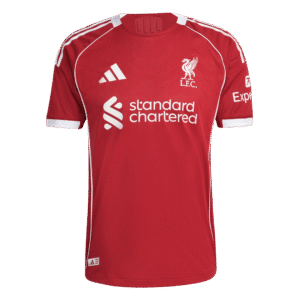 Liverpool_Home_Player_Version_Soccer_Jersey_2025_26.png ISAK #9 Liverpool Home Player Version Soccer Jersey 2025/26