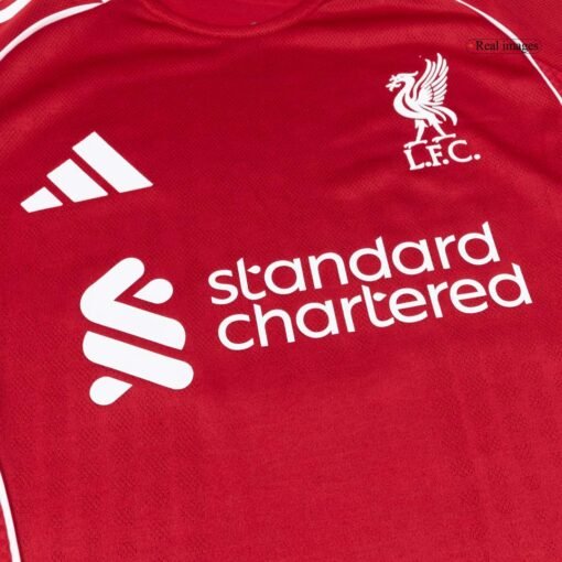 Liverpool_Home_Player_Version_Soccer_Jersey_2025_26-6.jpg ISAK #9 Liverpool Home Player Version Soccer Jersey 2025/26