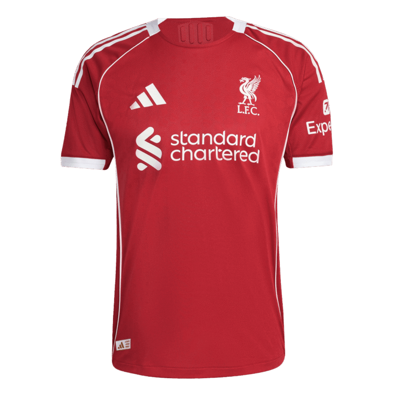 Liverpool Home Player Version Soccer Jersey 2025/26