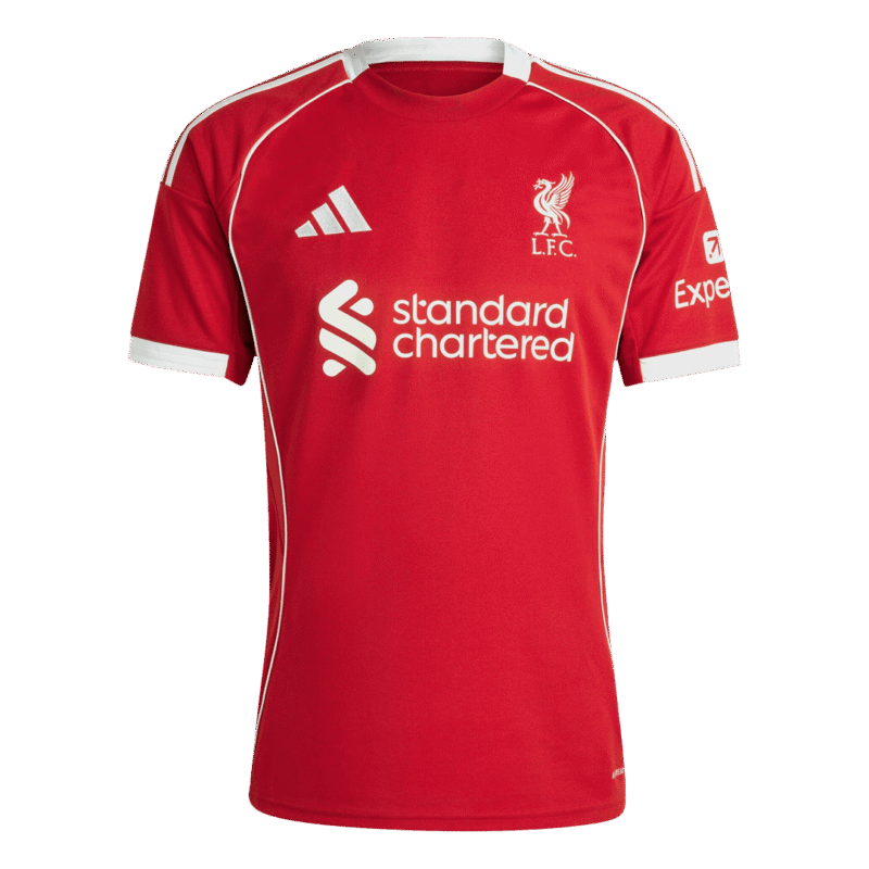 Liverpool Home Soccer Jersey 2025/26