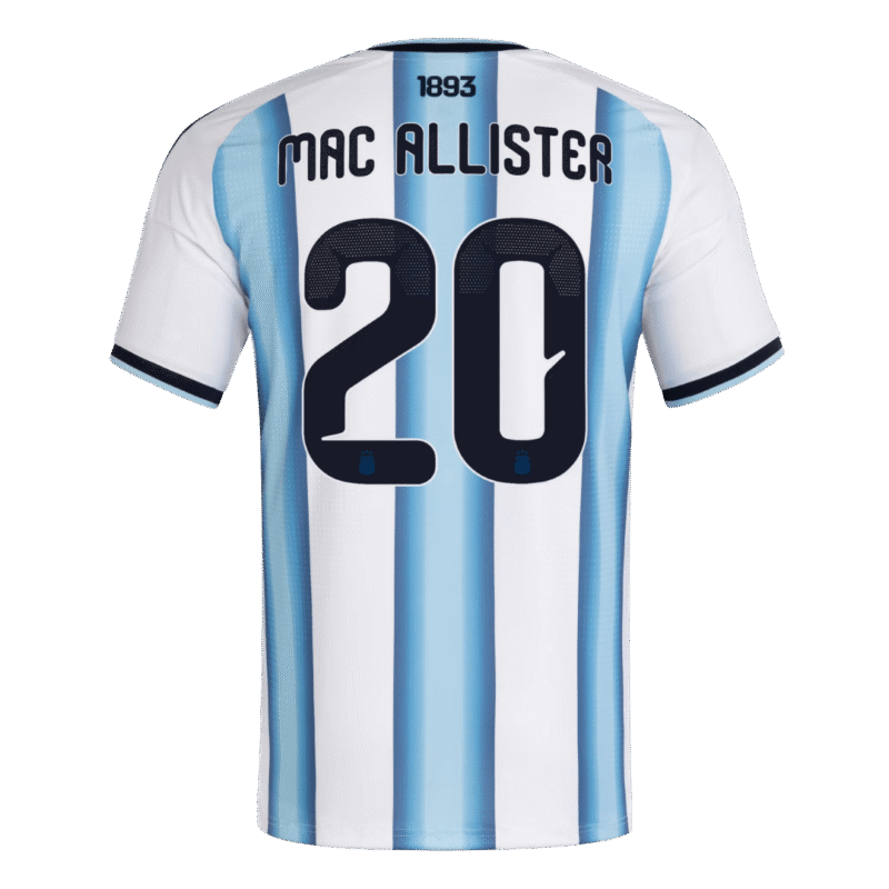MAC ALLISTER #20 Argentina Player Version Home Jersey 2026 World Cup