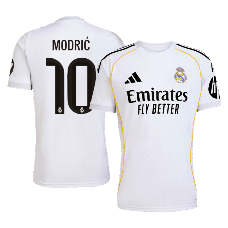 MODRI? #10 Real Madrid Home Soccer Jersey 2025/26