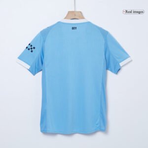 Manchester_City_Home_Player_Version_Soccer_Jersey_2025_26_Blue.jpg HAALAND #9 Manchester City Home Player Version Soccer Jersey 2025/26 Blue