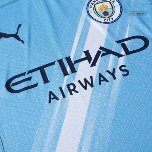 Manchester_City_Home_Player_Version_Soccer_Jersey_2025_26_Blue-6.jpg HAALAND #9 Manchester City Home Player Version Soccer Jersey 2025/26 Blue