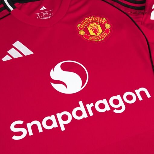 Manchester United Home Soccer Jersey 2025/26 Red