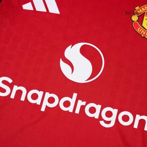 Manchester_United_Home_Player_Version_Soccer_Jersey_2025_26-10.jpg B.FERNANDES #8 Manchester United Home Player Version Soccer Jersey 2025/26