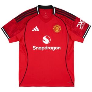 Manchester United Home Soccer Jersey 2025/26 Red