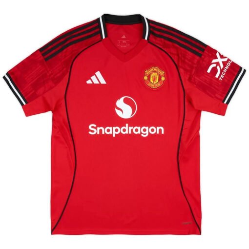 Manchester United Home Soccer Jersey 2025/26 Red