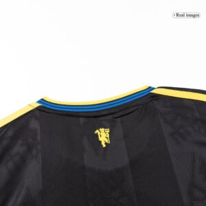 Manchester United Third Away Long Sleeve Soccer Jersey 2025/26