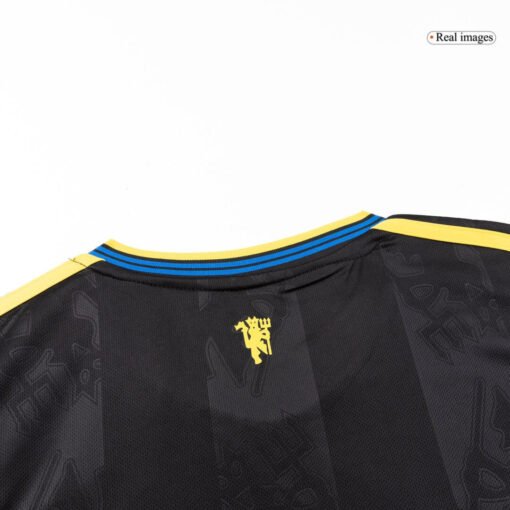 Manchester United Third Away Long Sleeve Soccer Jersey 2025/26