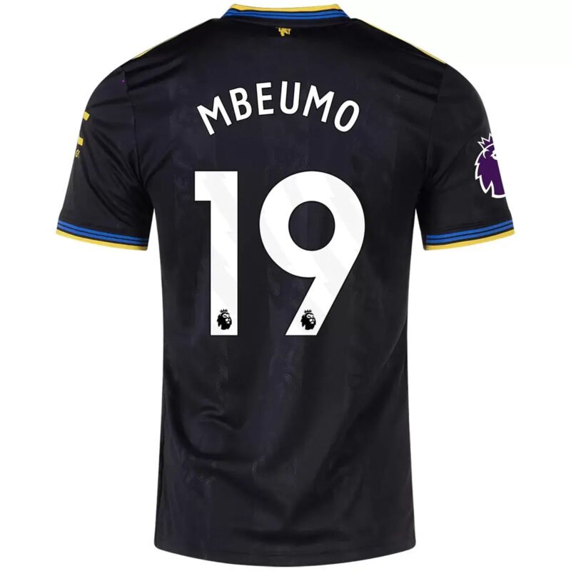 Mbeumo #19 Manchester United Third Away Soccer Jersey 2025/26