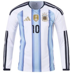 Messi_10_Argentina_Home_Long_Sleeve_Jersey_World_Cup_2026_1.jpg MESSI #10 Argentina Long Sleeve Home Football Jersey 2026 World Cup