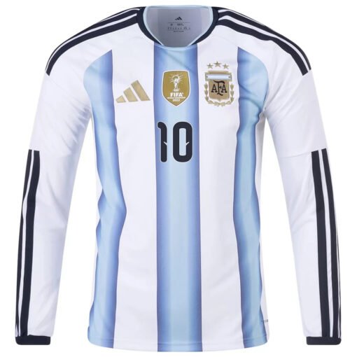 Messi_10_Argentina_Home_Long_Sleeve_Jersey_World_Cup_2026_1.jpg MESSI #10 Argentina Long Sleeve Home Football Jersey 2026 World Cup