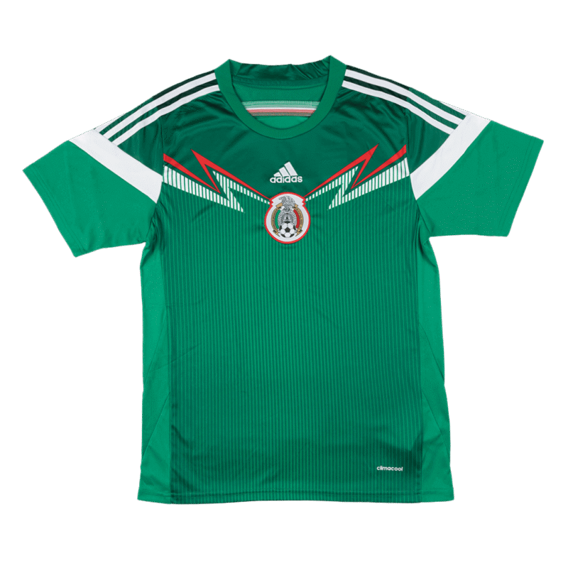 Mexico 2014 Retro Home Soccer Jersey