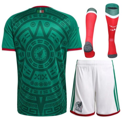 Mexico Home Full Soccer Jersey Kit 2026 World Cup