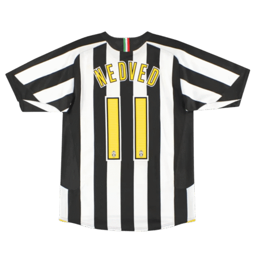 NEDVED.png NEDVED #11 Juventus 2005/06 Retro Home Soccer Jersey