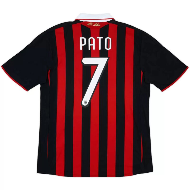 PATO #7 AC Milan 2009/10 Home Retro Soccer Jersey
