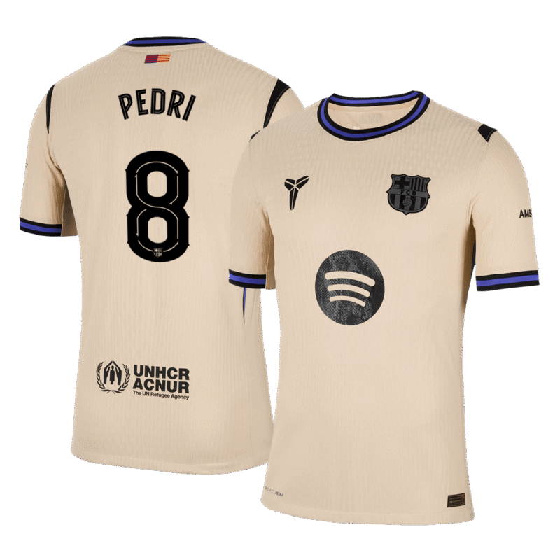 PEDRI_8_Barcelona_Away_Player_Version_Soccer_Jersey_2025_26_-_UCL-1.png PEDRI #8 Barcelona Away Player Version Soccer Jersey 2025/26 - UCL