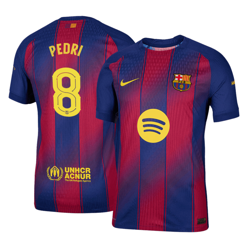 PEDRI_8_Barcelona_Home_Player_Version_Soccer_Jersey_2025_26_-_UCL-1.png PEDRI #8 Barcelona Home Player Version Soccer Jersey 2025/26 - UCL