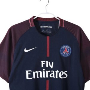 PSG_201718_Home_Retro_Soccer_Jersey_4.jpg PSG 2017/18 Home Retro Soccer Jersey