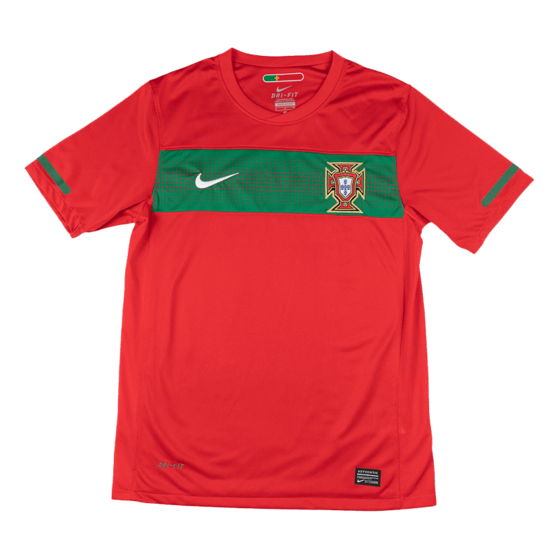 Portugal 2010 Home Retro Football Jersey