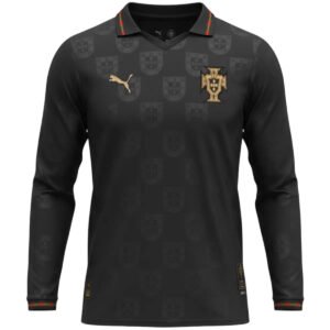 Portugal_Black_Panther_Special_Edition_Long_Sleeve_Jersey_2026_2.jpg Portugal 2026 Pantera Negra Long Sleeve Football Jersey