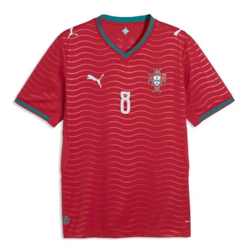 Portugal_Home_2026_bruno_2.jpg B.Fernandes #8 Portugal Home Soccer Jersey 2026 World Cup