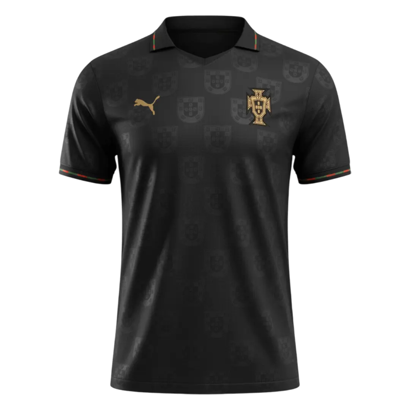 Portugal Pantera Negra Jersey Player Version 2026 World Cup Special Edition