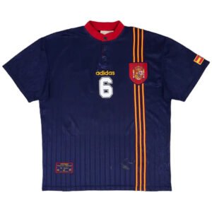 R.HIERRO6RetroSpainAwayJersey1996_2.jpg R. HIERRO #6 Spain 1996 Away Retro Football Jersey