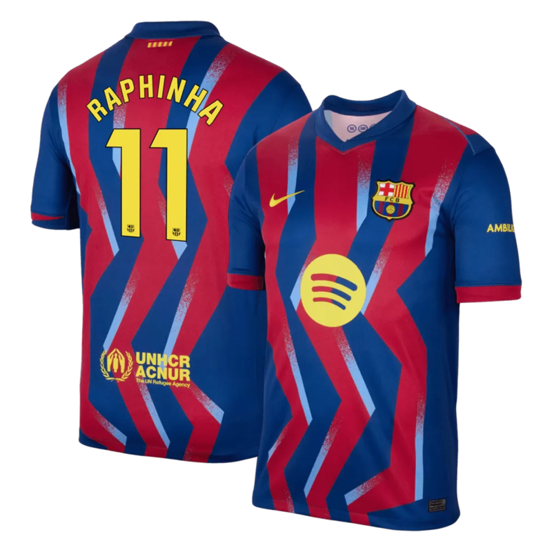 RAPHINHA #11 Barcelona Fourth Away 'El Cl??sico' Jersey 2025/26