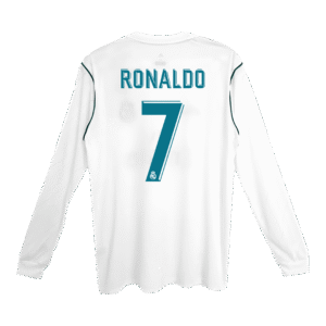 RONALDO_7_Real_Madrid_2017_18_Home_Long_Sleeve_Retro_Soccer_Jersey.png RONALDO #7 Real Madrid 2017/18 Home Long Sleeve Retro Soccer Jersey