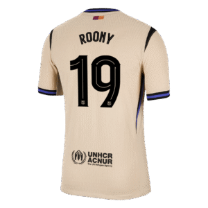 ROONY #19 Barcelona Away Player Version Soccer Jersey 2025/26 - UCL