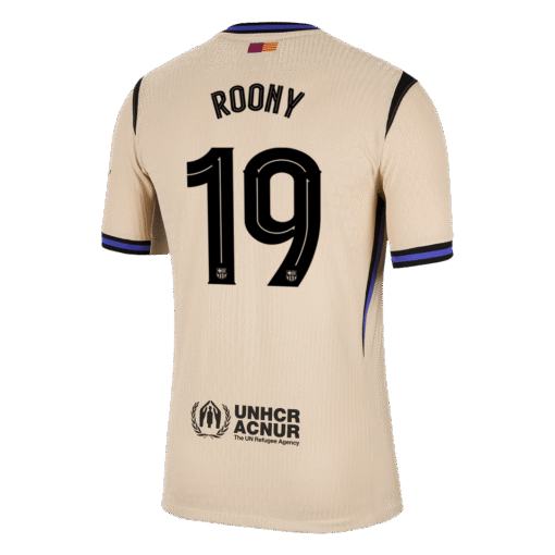 ROONY #19 Barcelona Away Player Version Soccer Jersey 2025/26 - UCL