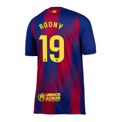 ROONY #19 Barcelona Home Soccer Jersey 2025/26