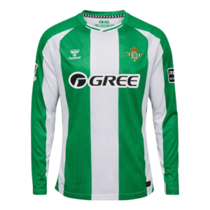 Real Betis Home Soccer Jersey 2025/26 Long Sleeve