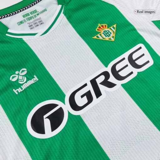 Real Betis Home Soccer Jersey 2025/26 Long Sleeve